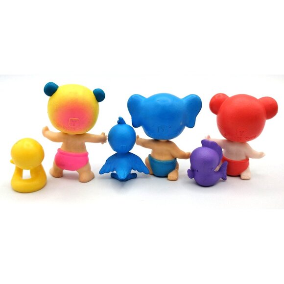 Twozies Pets Moose Toys Birds Snake Panda Bear Elephant Mini Figures Lot of 3 - Picture 3 of 9